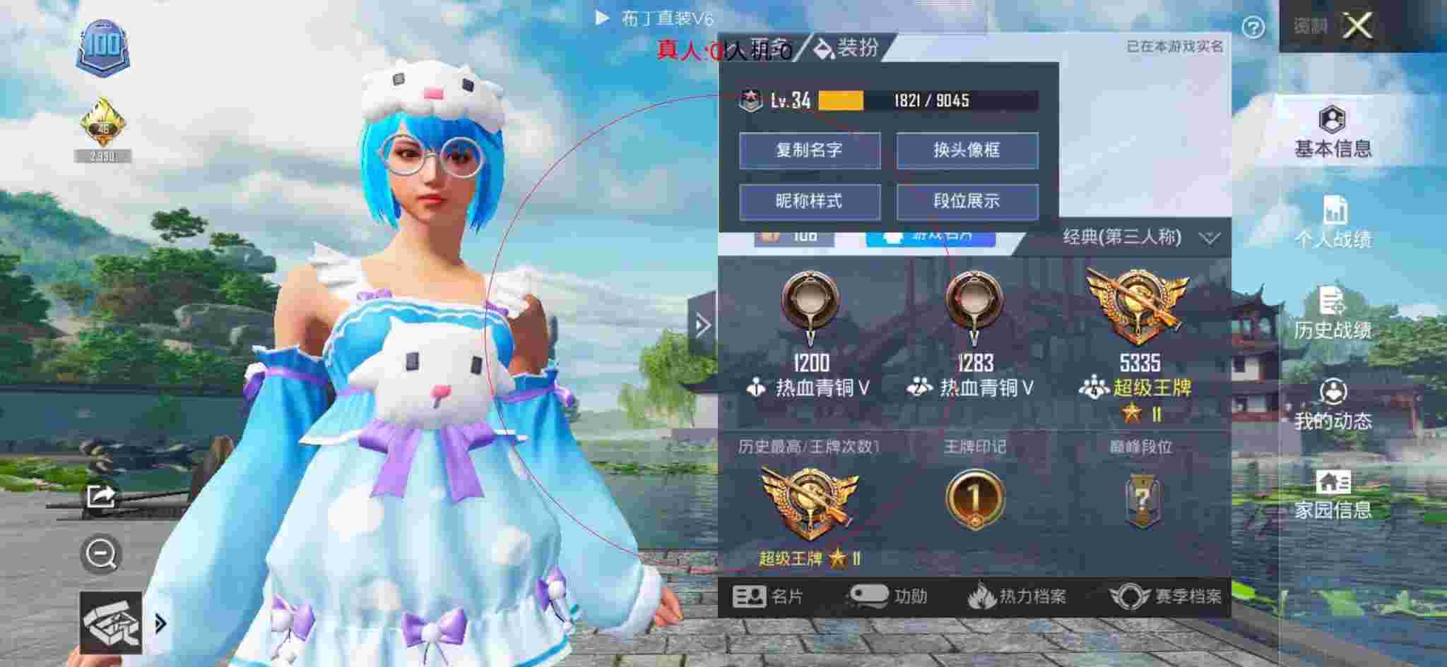 和平精英布丁直装透视 - 和平精英最新挂件图片辅助预览图